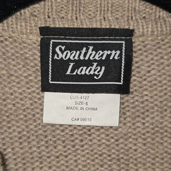 Southern Lady Snowman Cardinal Christmas Vest Ugly Sweater Womens Size Small - Picture 2 of 11